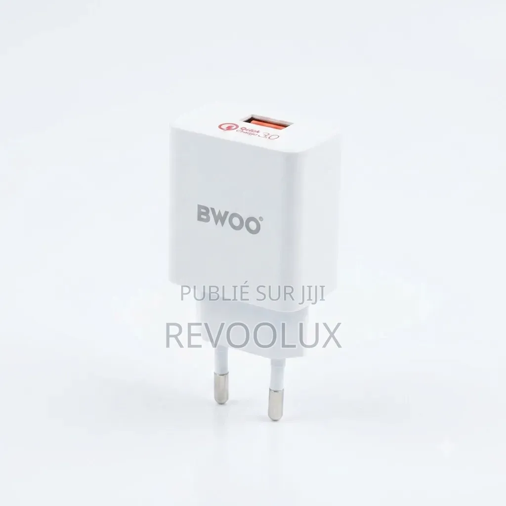 Chargeur USB BWOO BO-CDA129 – Charge Rapide & Fiable