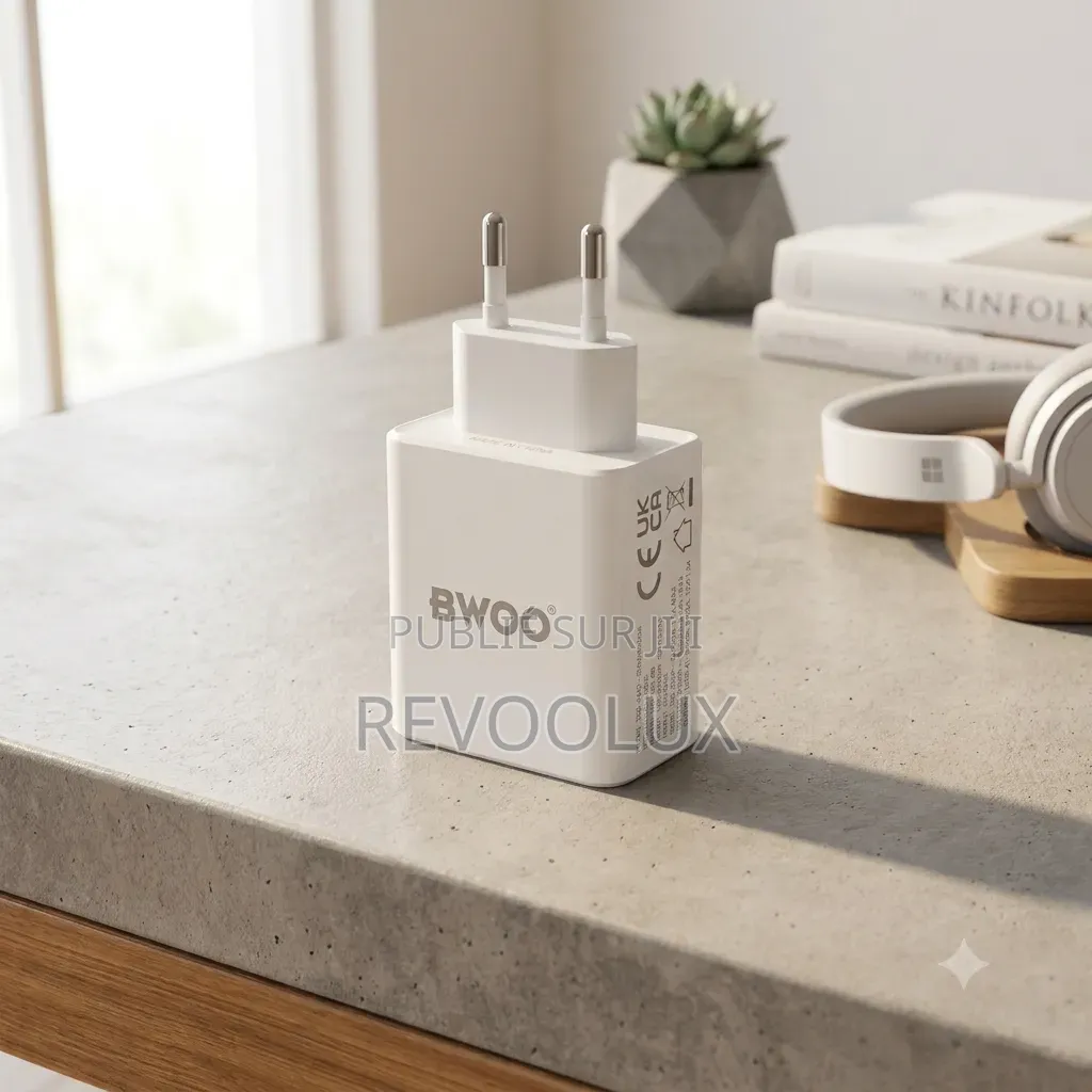 Chargeur USB BWOO BO-CDA129 – Charge Rapide & Fiable
