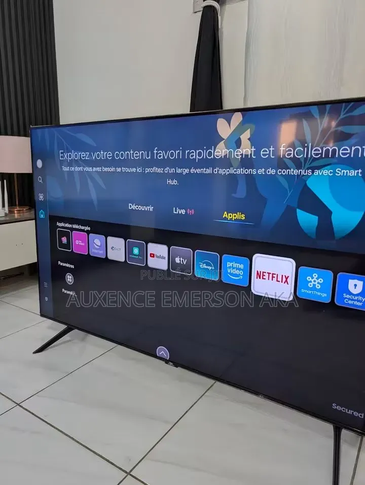 TV Samsung Crystal UHD 4k 50’Pouces