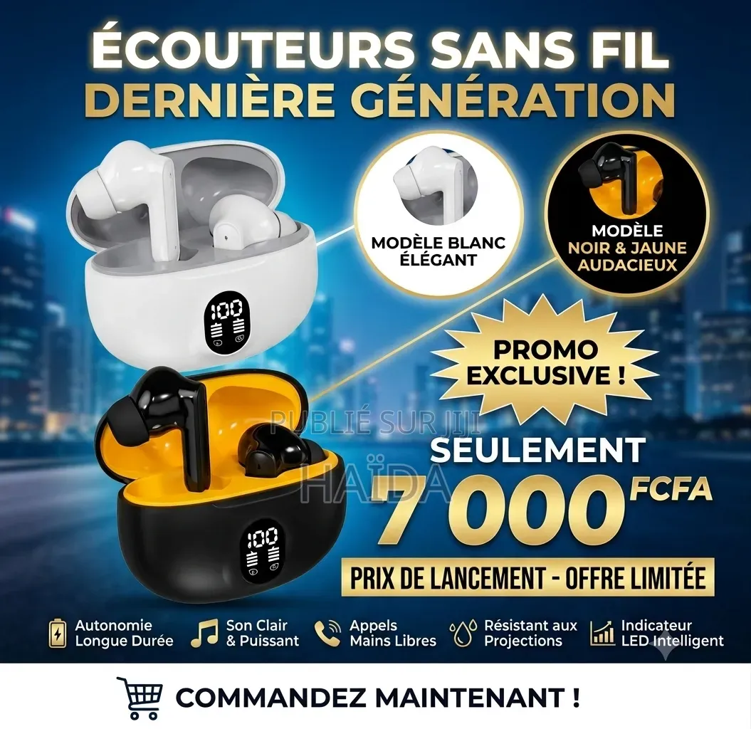 Ecouteurs Bluetooth