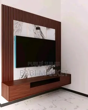 Meuble TV Mural Moderne & Élégant