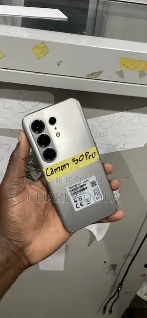 Tecno Camon 50 Pro 256 GB Argenté