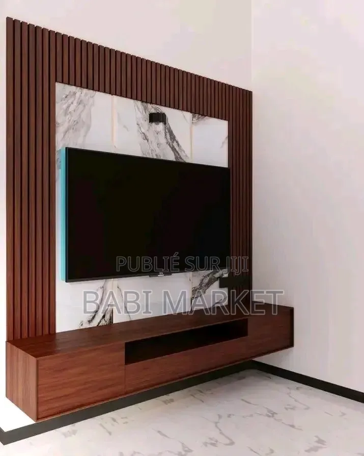 Meuble TV Mural Moderne & Élégant