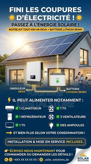 Énergie Solaire 5kwa