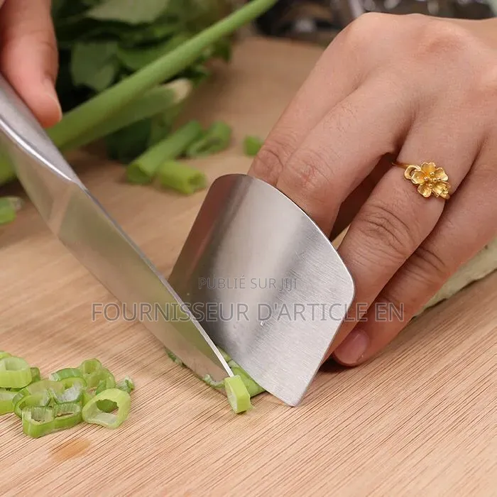 Protège-Doigts De Cuisine en Acier