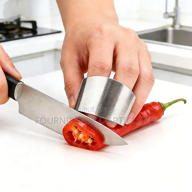 Protège-Doigts De Cuisine en Acier