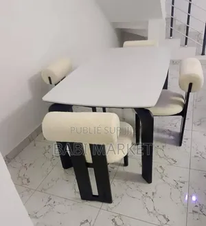 Ensemble Salle À Manger 4 Places – Design Luxe 🔥