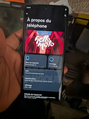 Nouveau Motorola Edge 60 256 GB Bleu