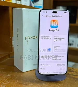 Nouveau Honor 400 Pro 512 GB Argenté
