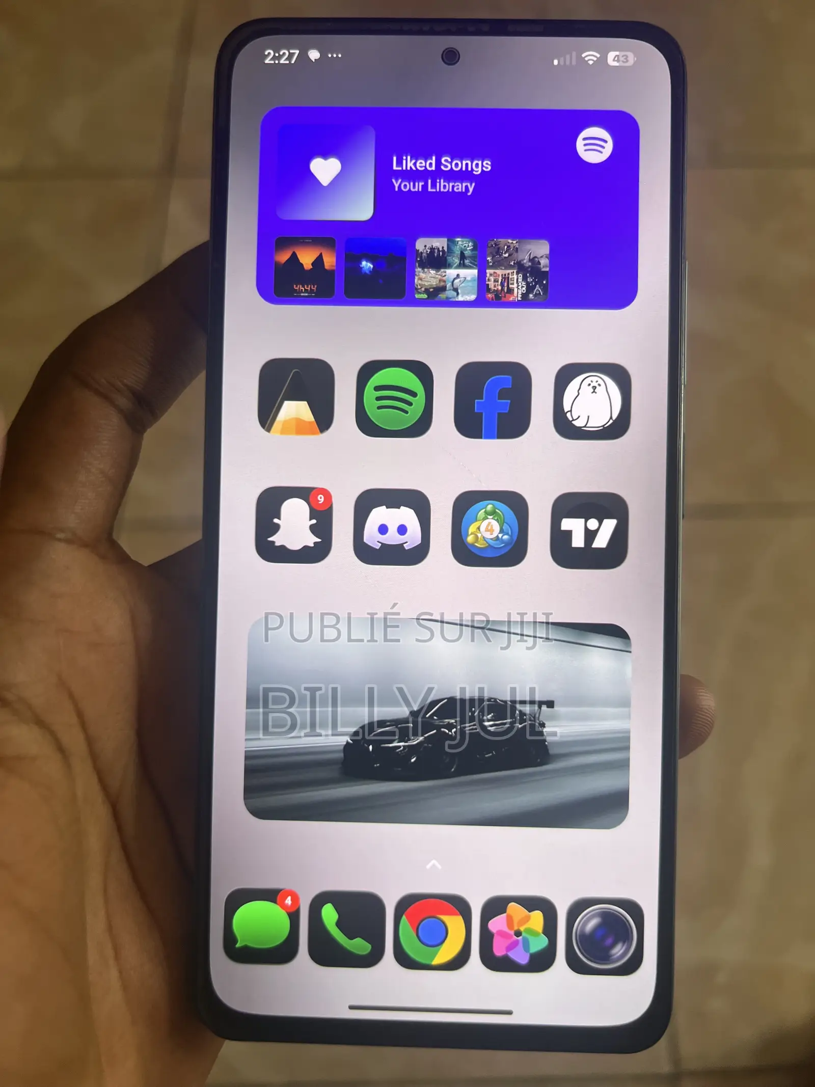 Xiaomi Poco F3 128 GB Bleu