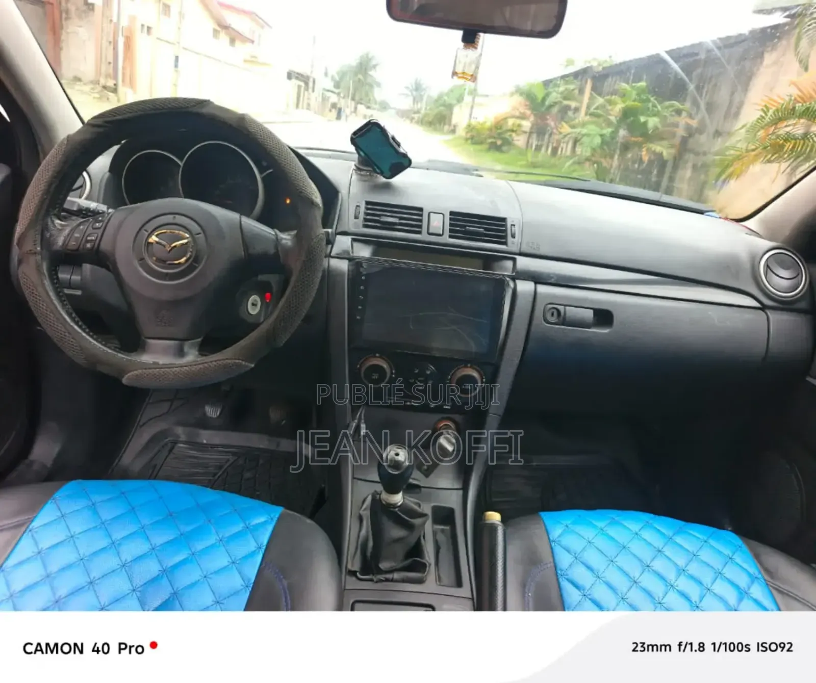 Mazda 3 2008 Noir