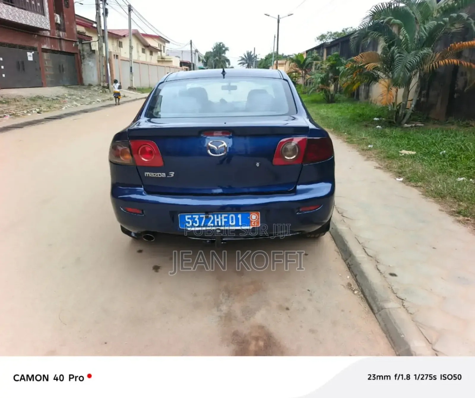 Mazda 3 2008 Noir