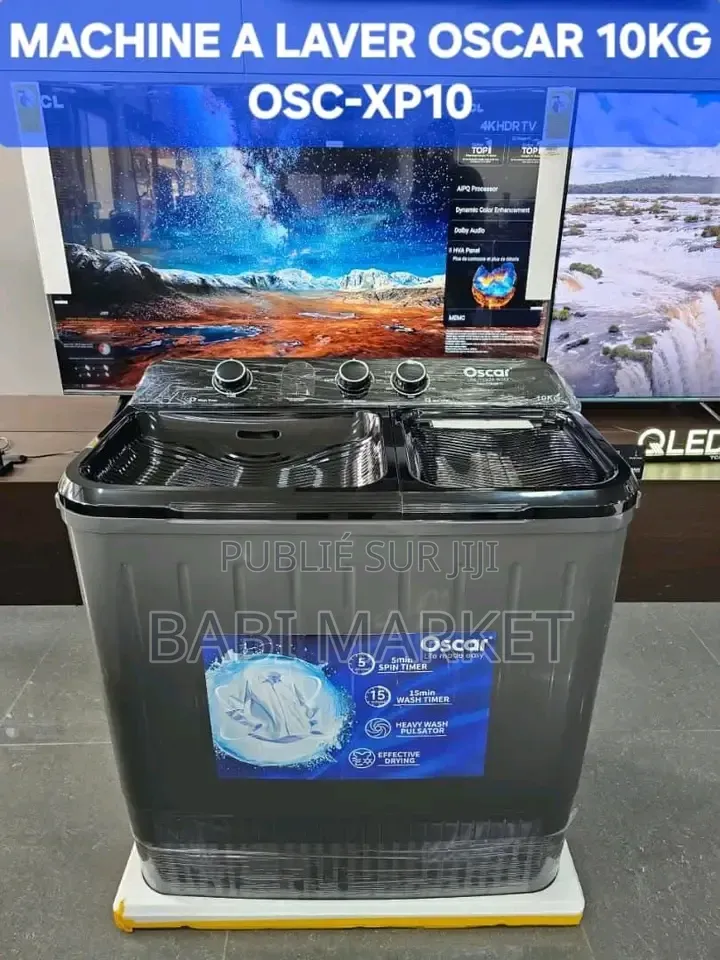 Machine À Laver 8 Et 10kg – Neuve
