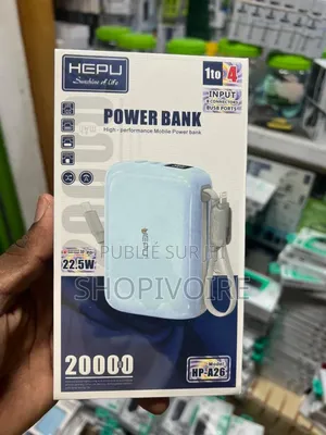 Power Bank HEPU 20.000Mah