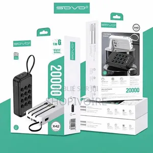 Power Bank SOVO 20000Mah