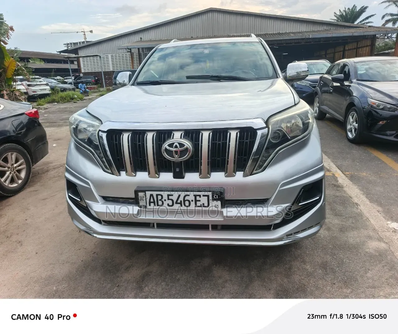 Toyota Land Cruiser Prado 2018 Gris