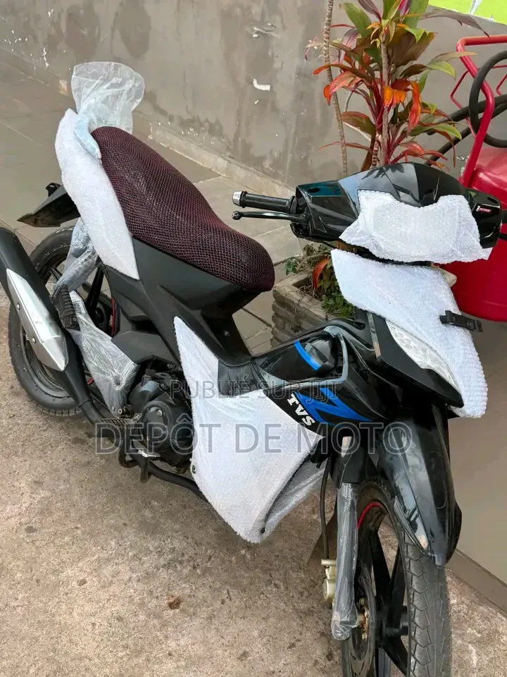 Nouveau TVS Rockz 125 2024 Bleu