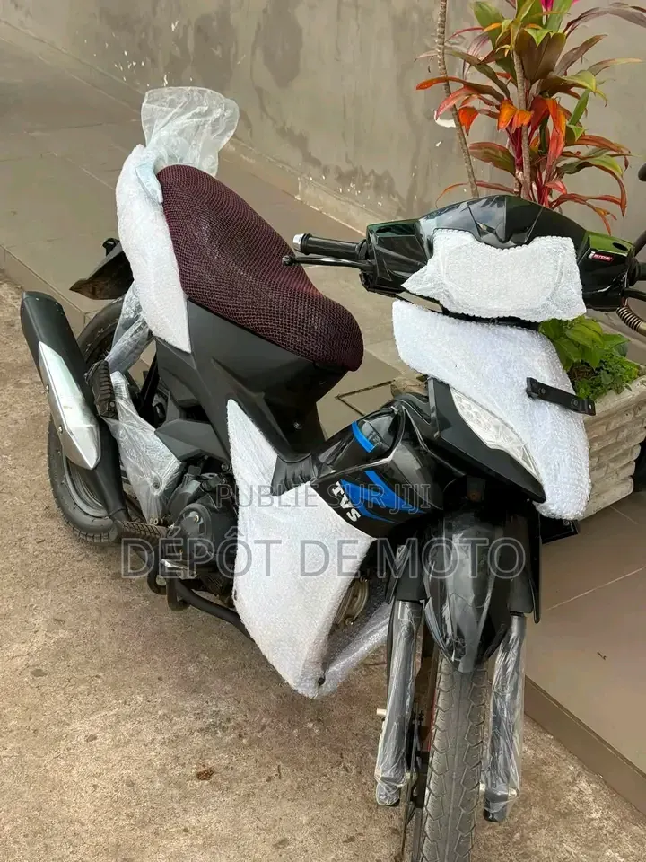 Nouveau TVS Rockz 125 2024 Bleu