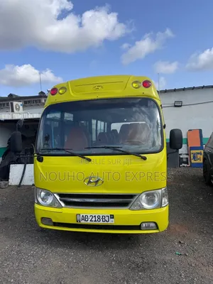 Hyundai County 2018 Jaune