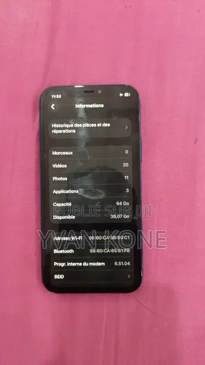Apple iPhone 12 64 GB Bleu