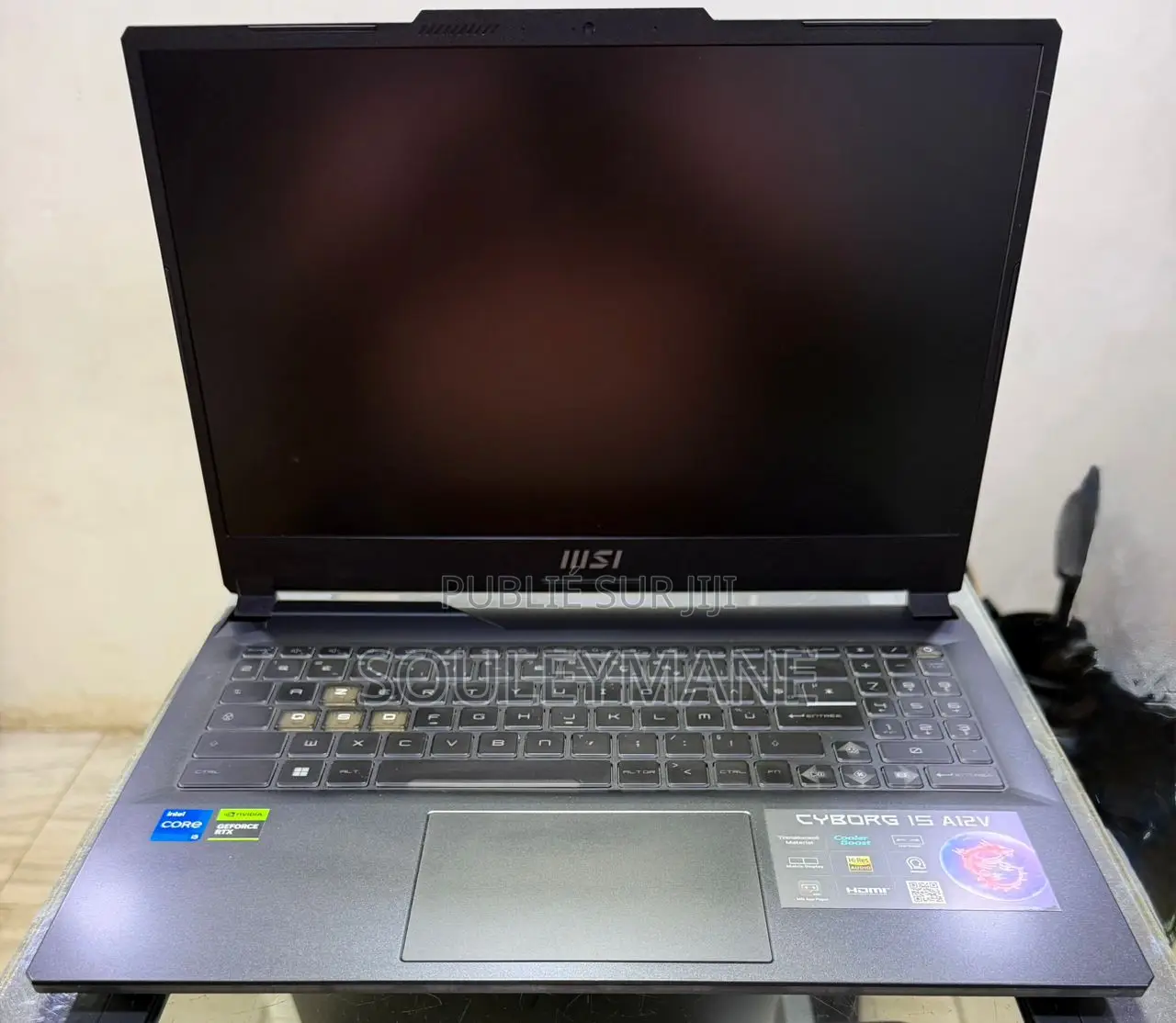 Ordinateur portable MSI Cyborg 15 16GB Intel Core i5 SSD 512GB