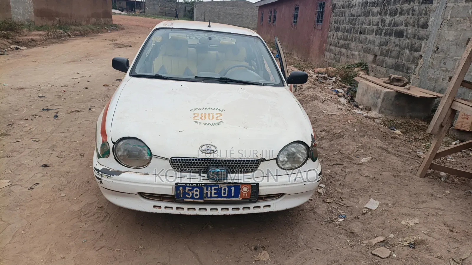 Toyota Corolla 2002 Blanc