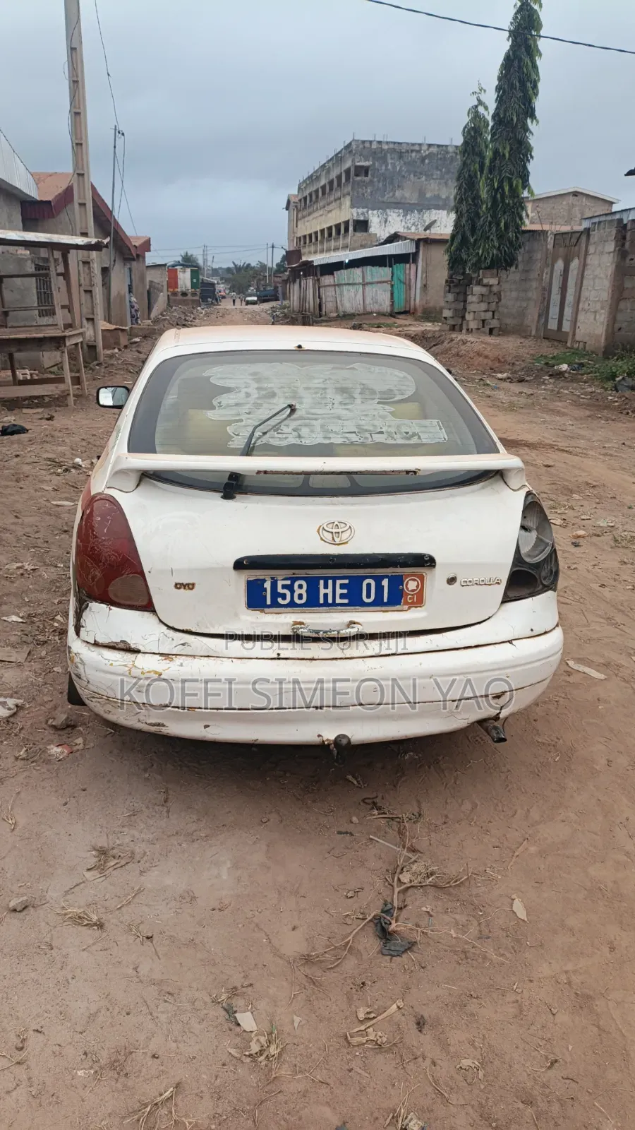 Toyota Corolla 2002 Blanc