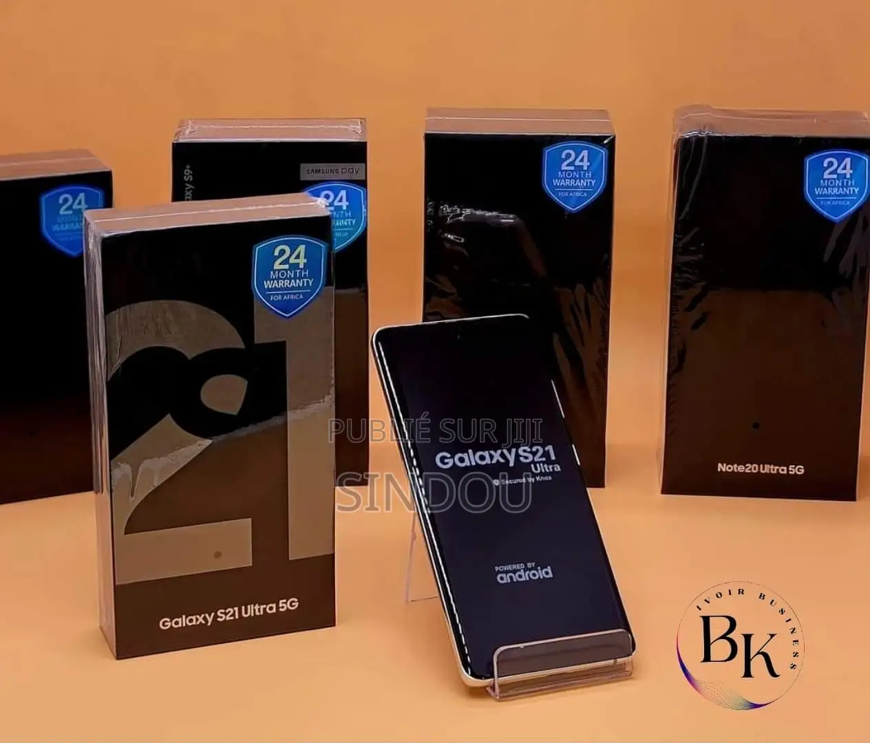 Neuf Samsung Galaxy S21 Ultra 5G 128 GB Noir