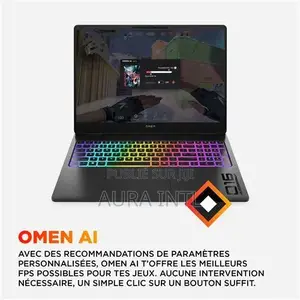 Nouveau Ordinateur portable HP Omen Max 16 32GB AMD Ryzen 9 SSD 1T