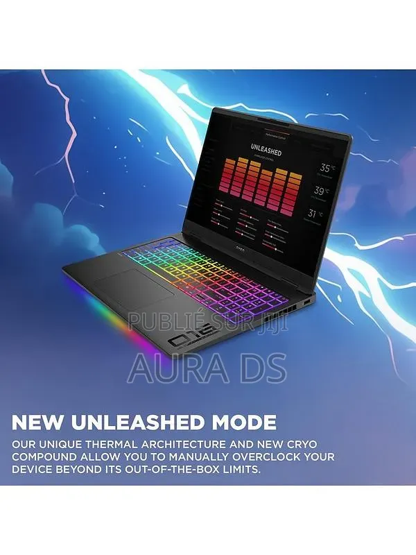Nouveau Ordinateur portable HP Omen Max 16 32GB AMD Ryzen 9 SSD 1T