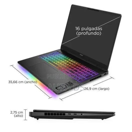Nouveau Ordinateur portable HP Omen Max 16 32GB AMD Ryzen 9 SSD 1T