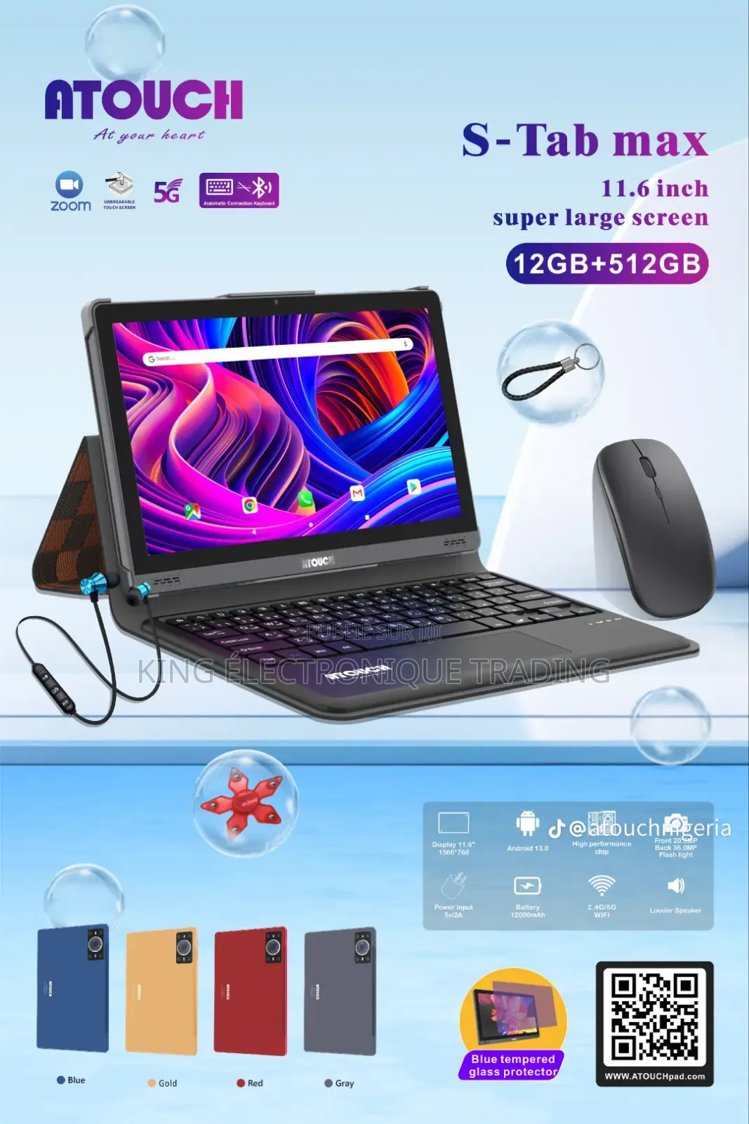 Nouveau Atouch S-Tab 9 512 GB Autre