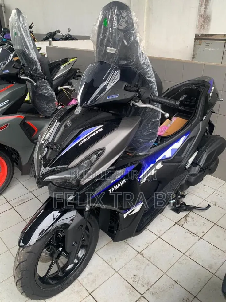 Nouveau Yamaha Aerox 2022 Noir