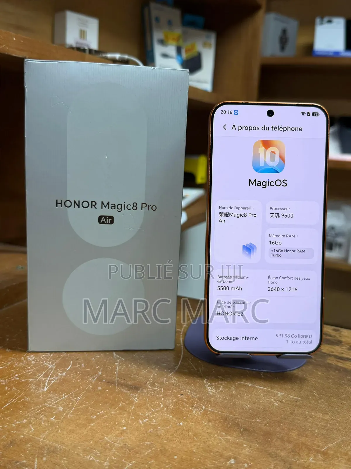 Honor Magic8 Pro Air 1 TB Orange