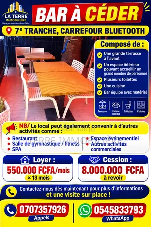 Bar À Céder
