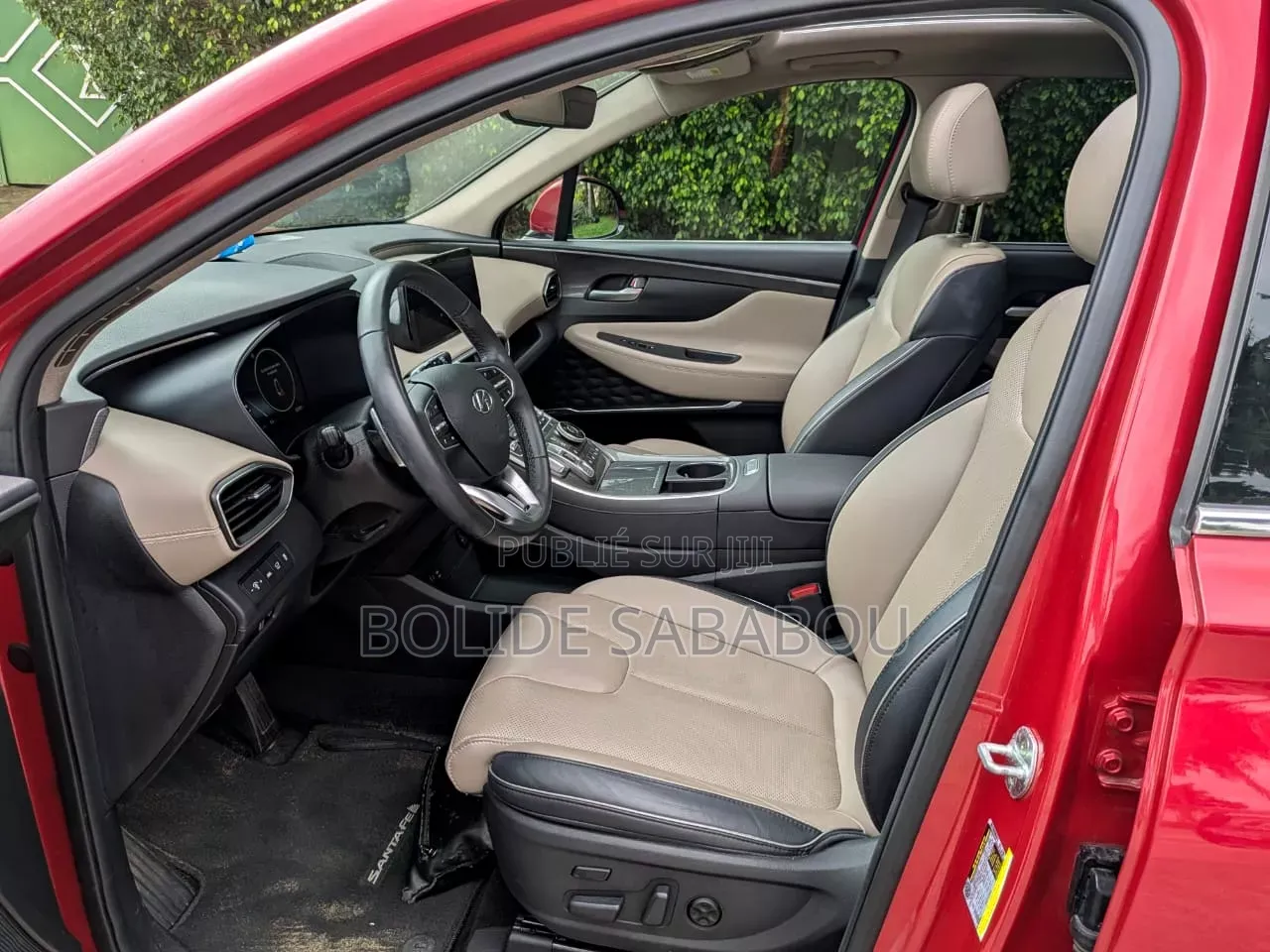 Nouveau Hyundai Santa Fe 2023 Rouge