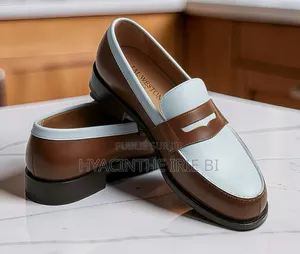 Mocassin j.m Weston Matière Cuir Véritable Authentique Original