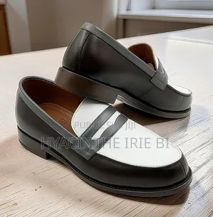 Mocassin j.m Weston Matière Cuir Véritable Authentique Original