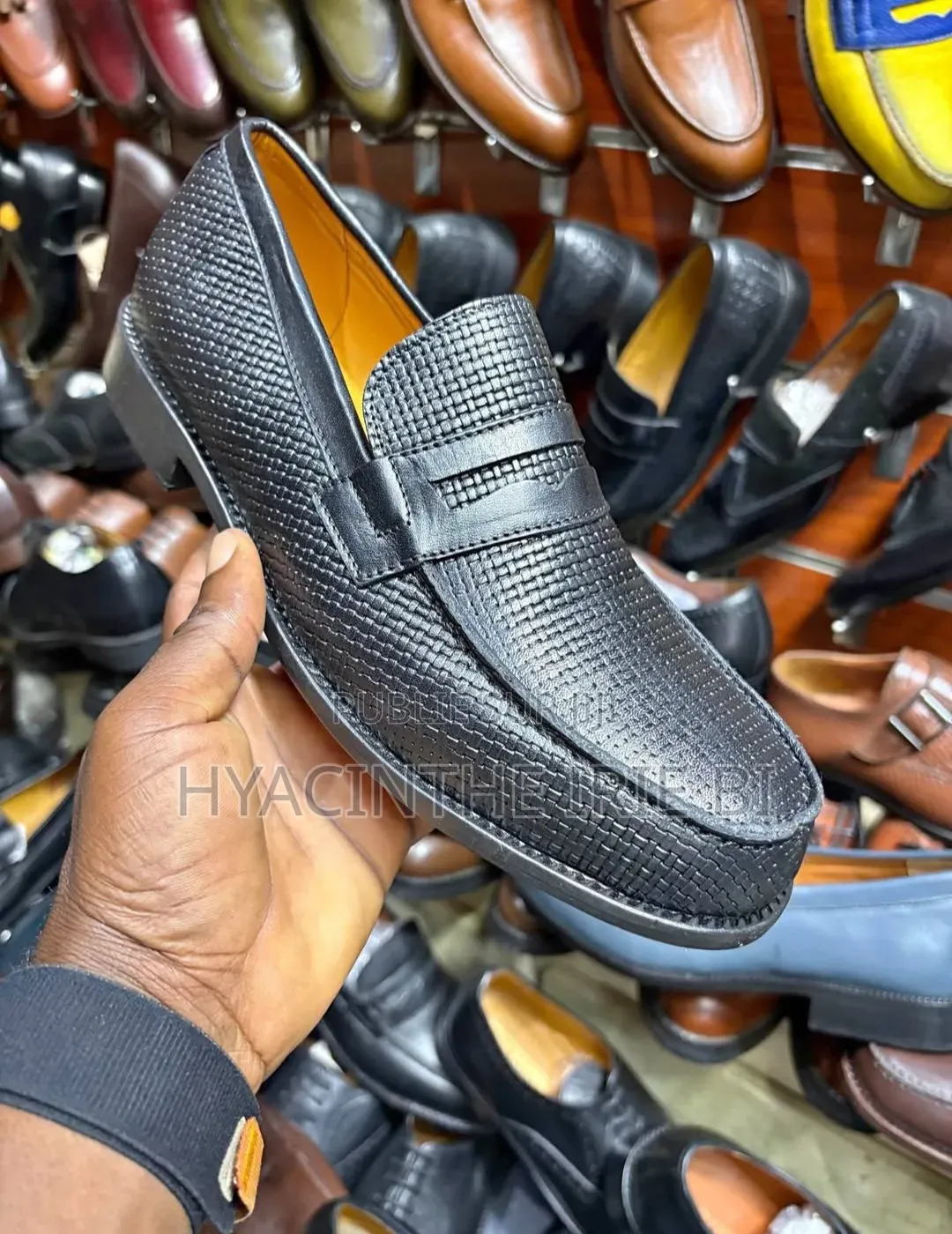 Mocassin j.m Weston Matière Cuir Véritable Authentique Original