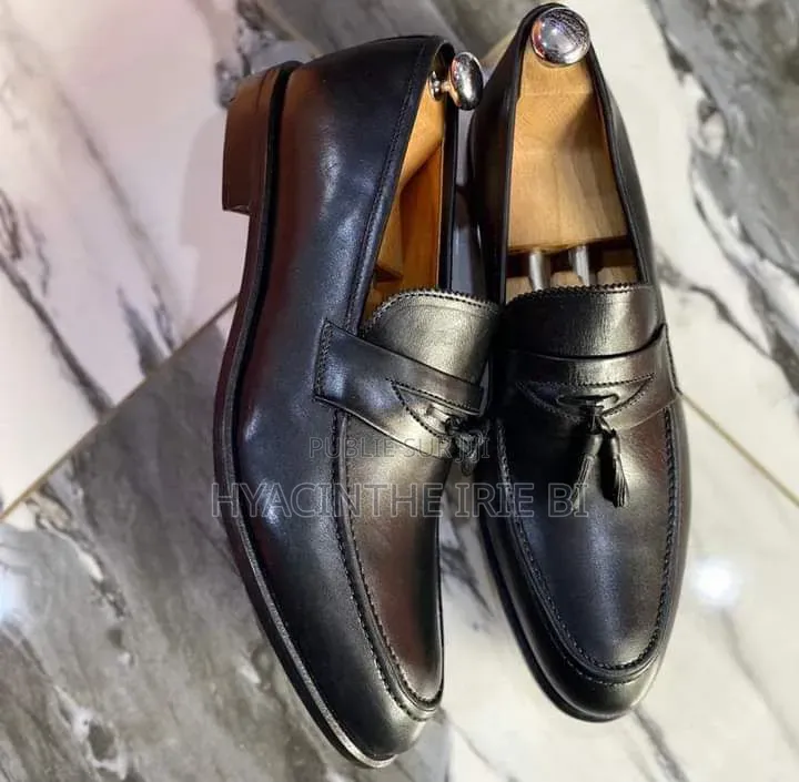 Mocassin j.m Weston Matière Cuir Véritable Authentique Original