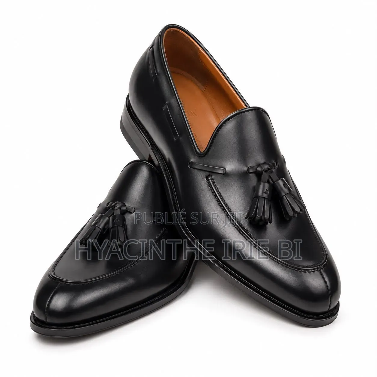Mocassin j.m Weston Matière Cuir Véritable Authentique Original
