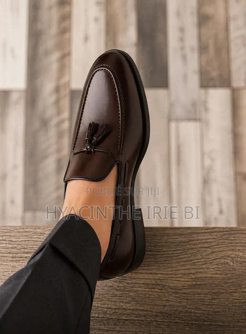 Mocassin j.m Weston Matière Cuir Véritable Authentique Original