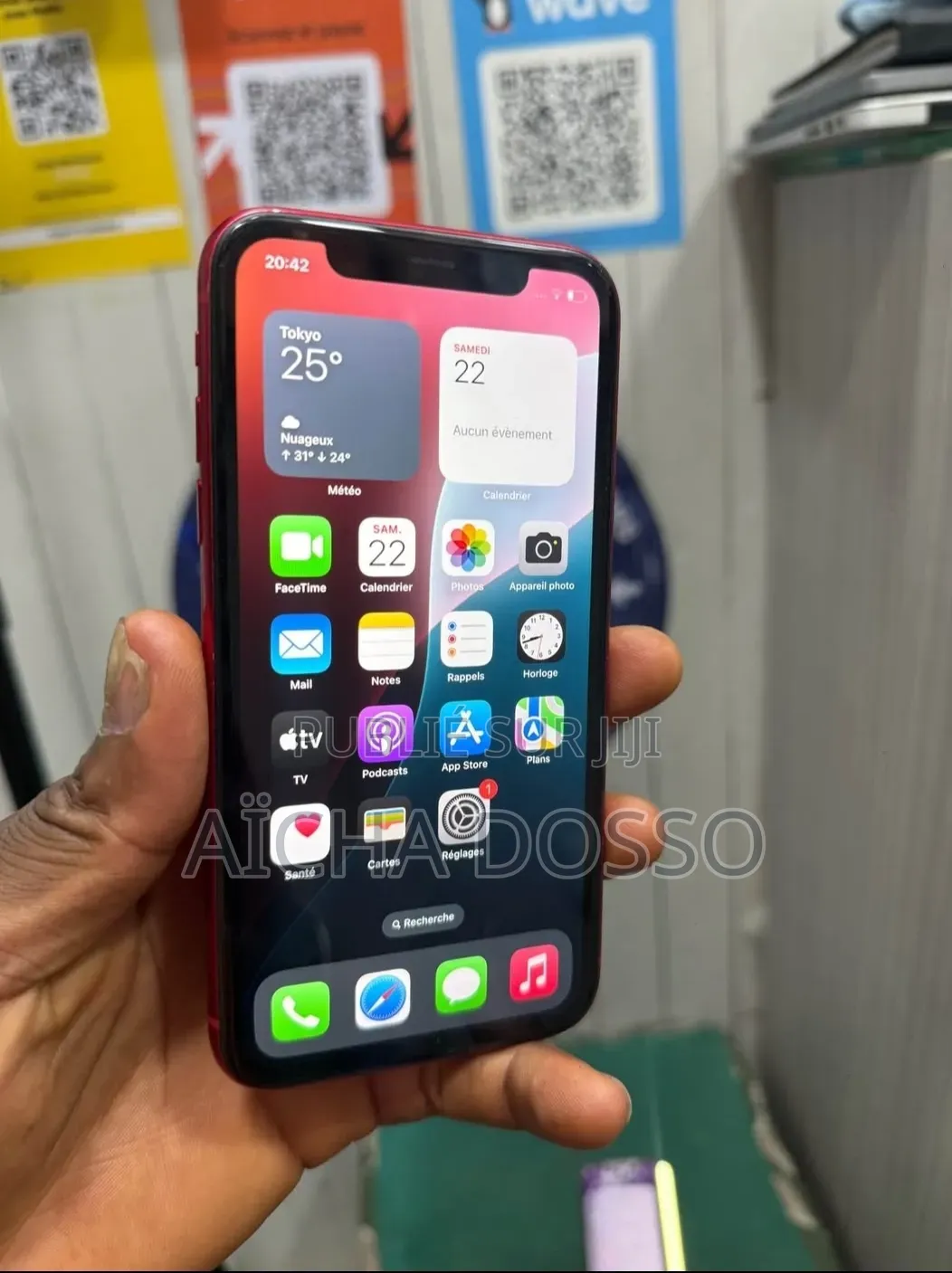 Nouveau Apple iPhone 11 64 GB Rouge