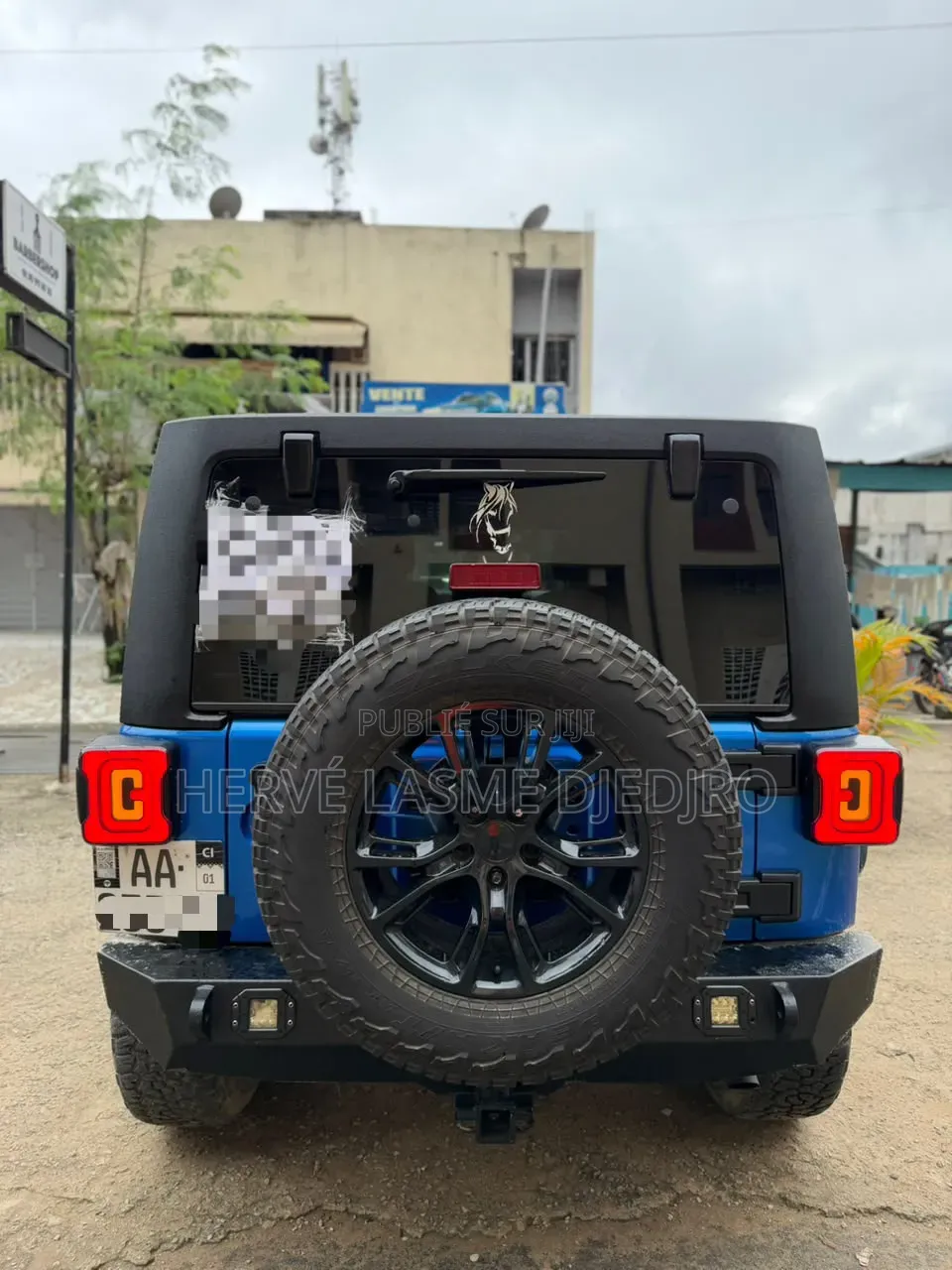 Jeep Wrangler 2017 Bleu