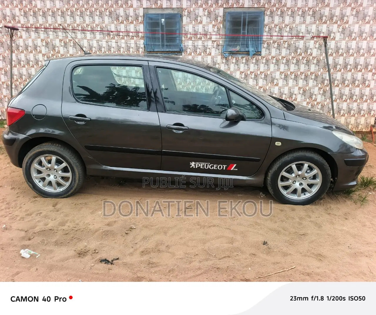 Peugeot 307 2005 Gris
