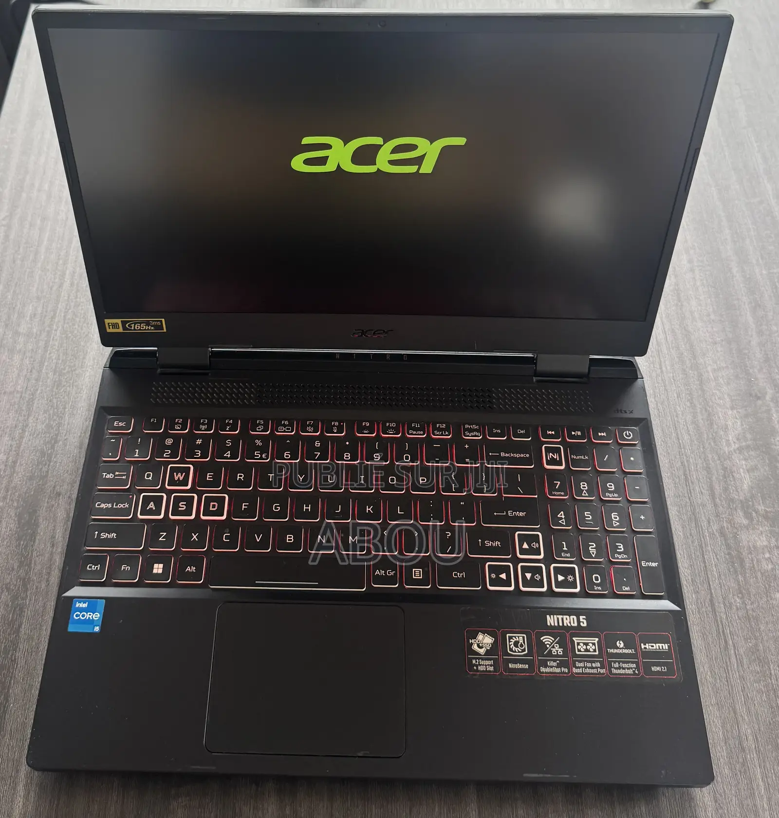 Ordinateur portable Acer Nitro 5 16GB Intel Core i5 SSD 512GB