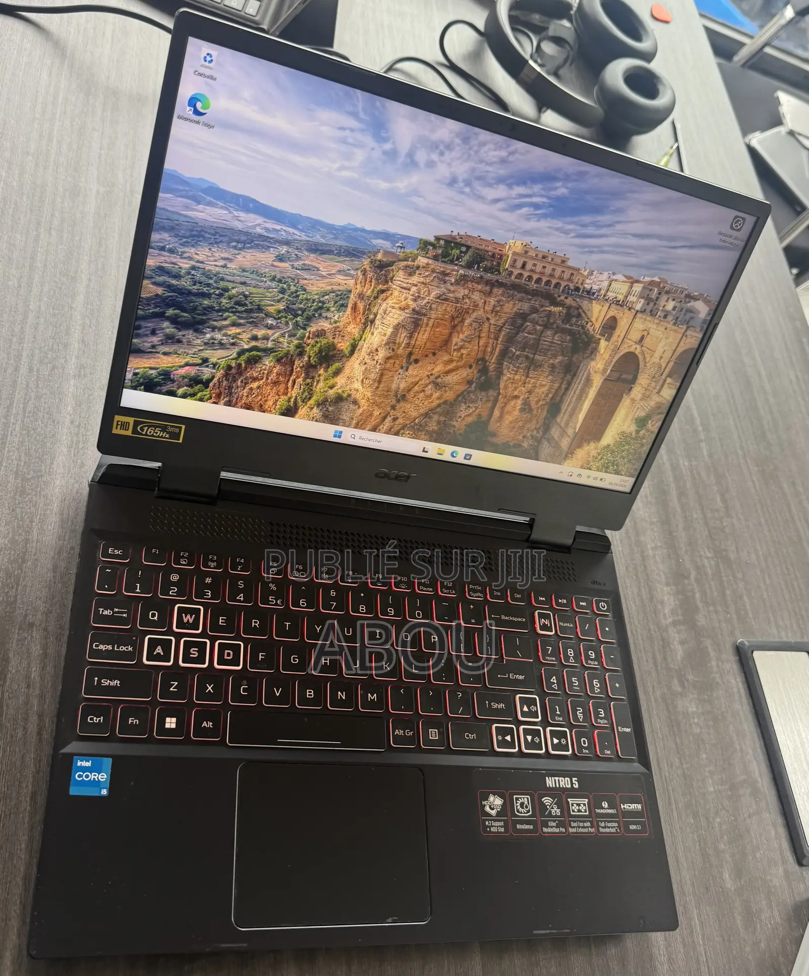 Ordinateur portable Acer Nitro 5 16GB Intel Core i5 SSD 512GB