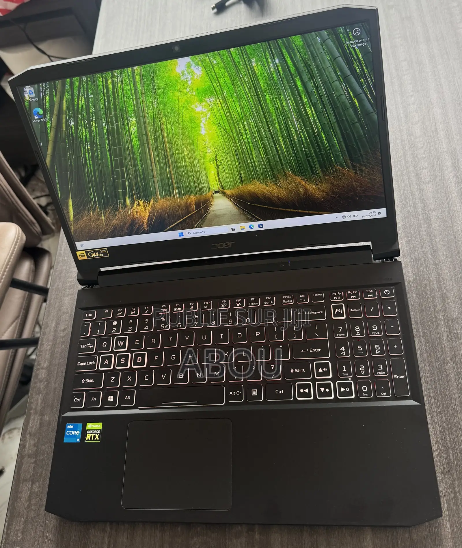 Ordinateur portable Acer Nitro 5 16GB Intel Core i5 SSD 512GB