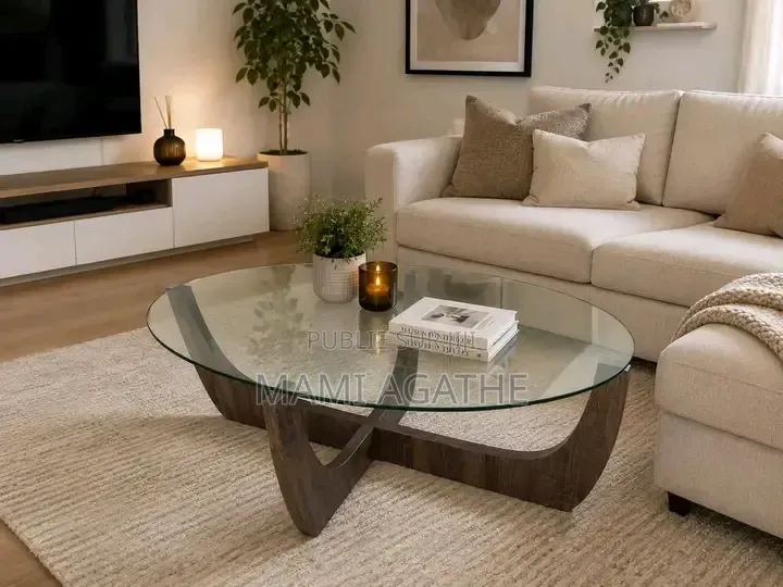Table Centrale Vitrée
