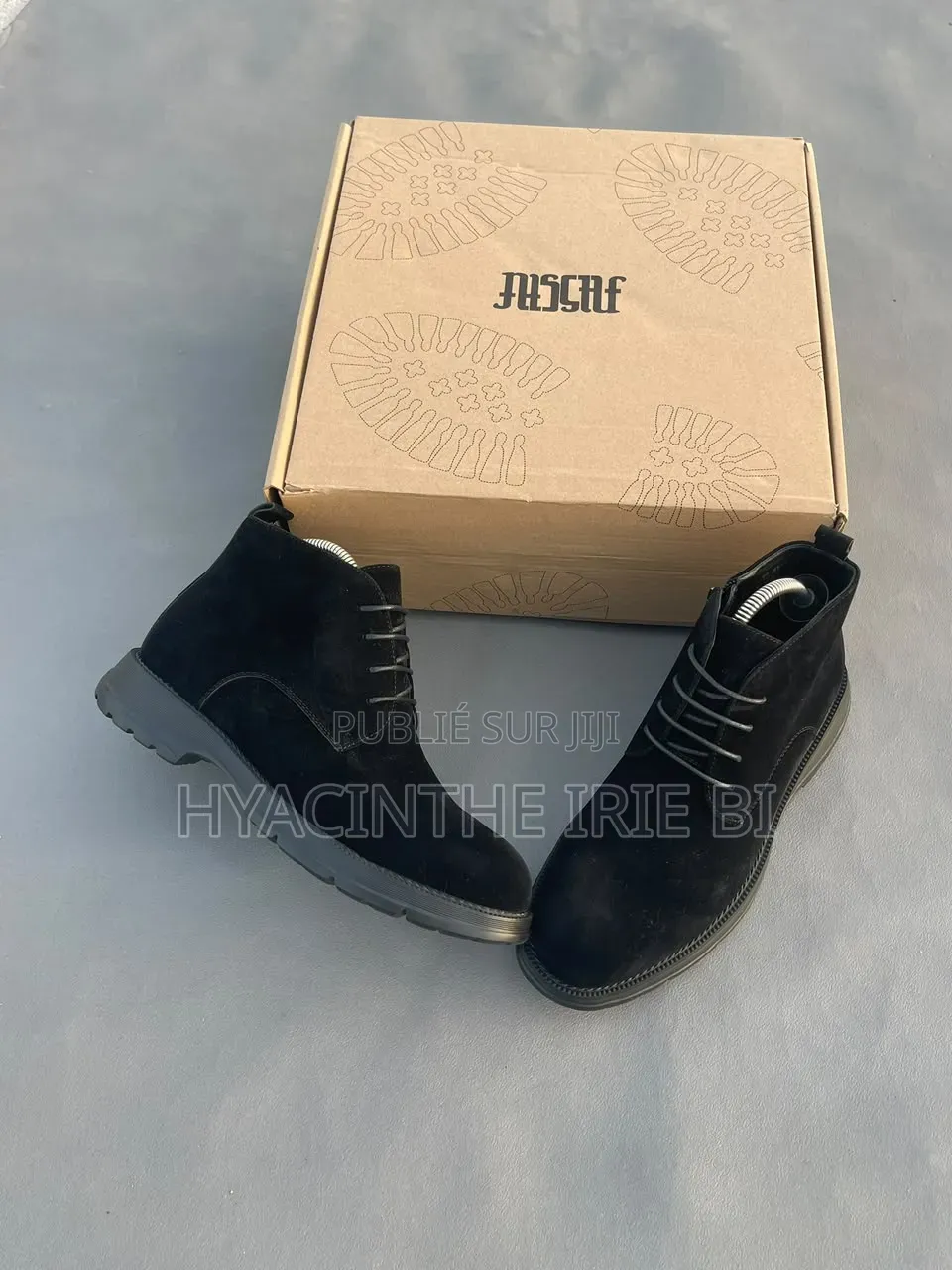 Timberland Boots Matière Cuir en Dain Original Authentique